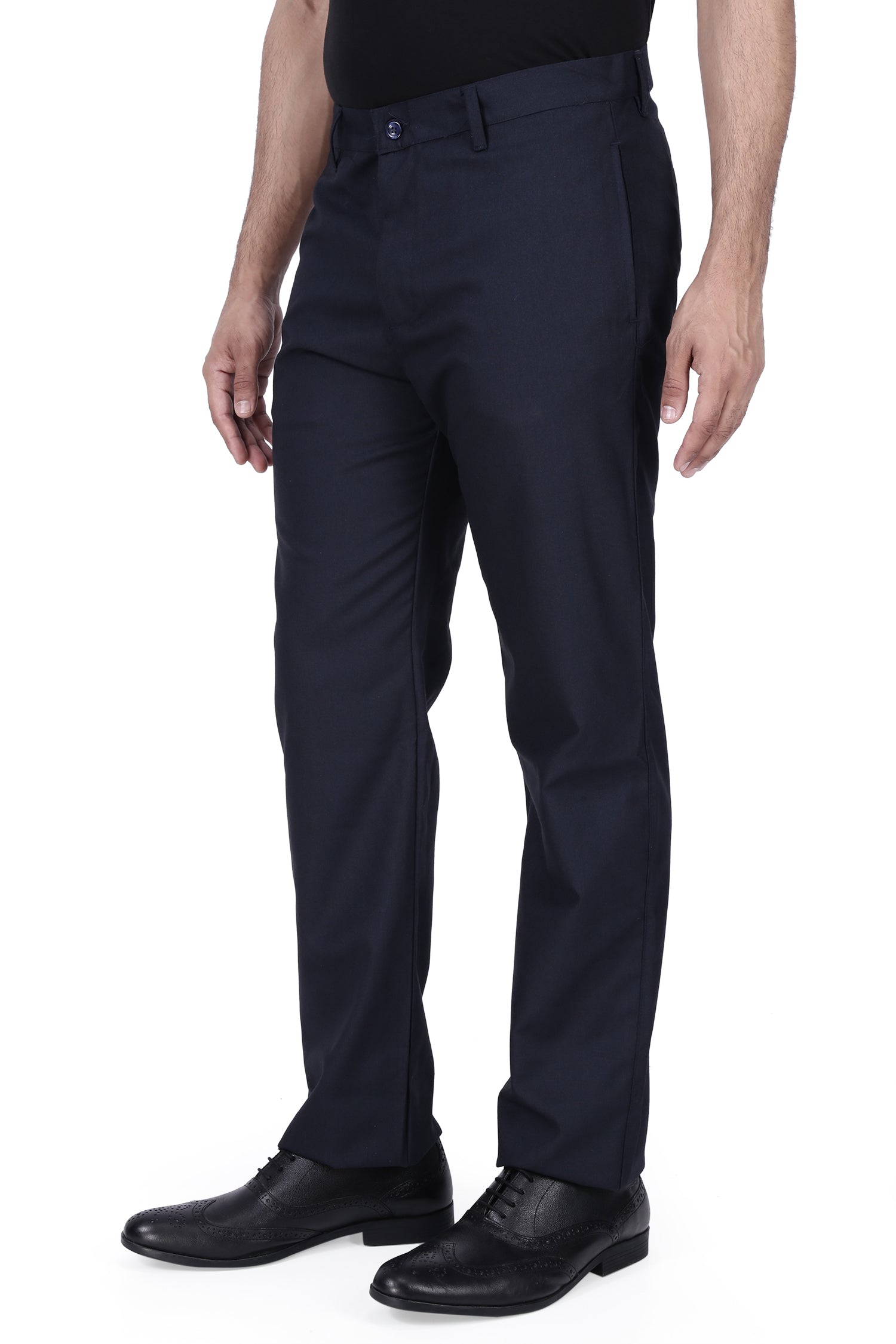 Buy Blue Trousers for Men, Navy Blue Trousers Online: SELECTED HOMME